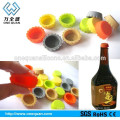 2*1cm wine stoppers wine preserver custom silicon protect beer cap